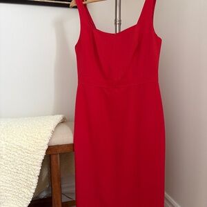 Tristan red dress